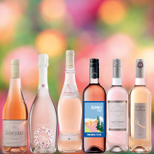 Buy & Send The Rose Collection Case of 6 Mixed Wines